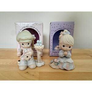 Precious Moments 1992 Members Only Figurines Home Sowing Seeds Of Love Lot 2